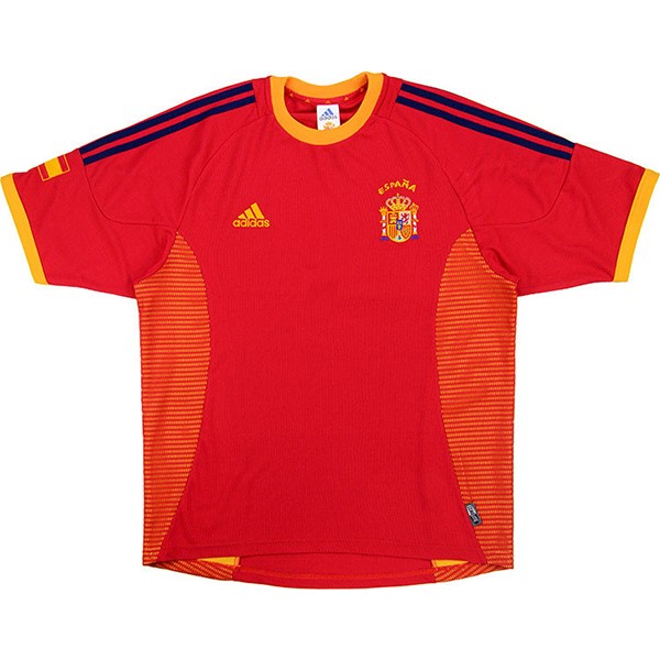 Tailandia Camiseta España 1ª Retro 2002 2004 Rojo